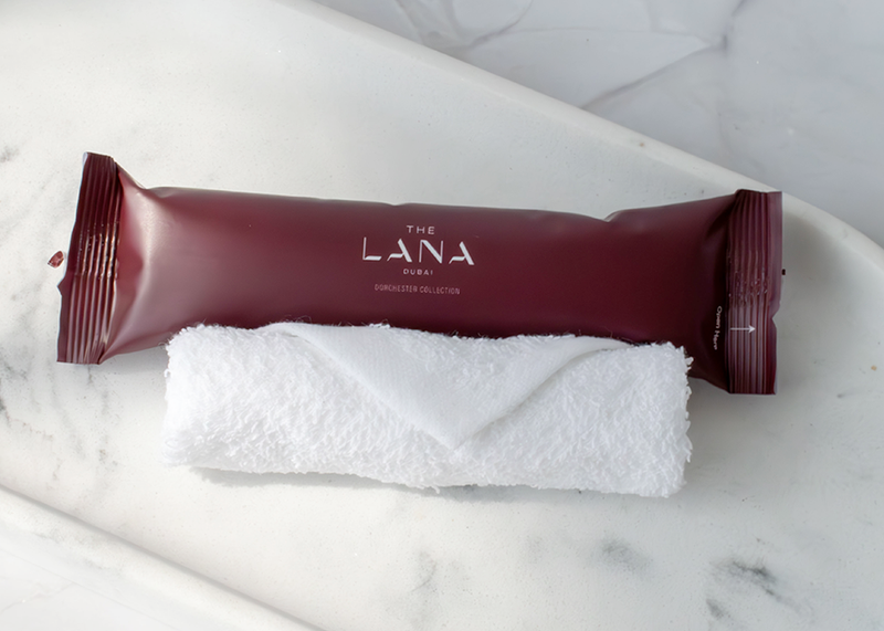 The Lana Dubai: Custom Oshibori