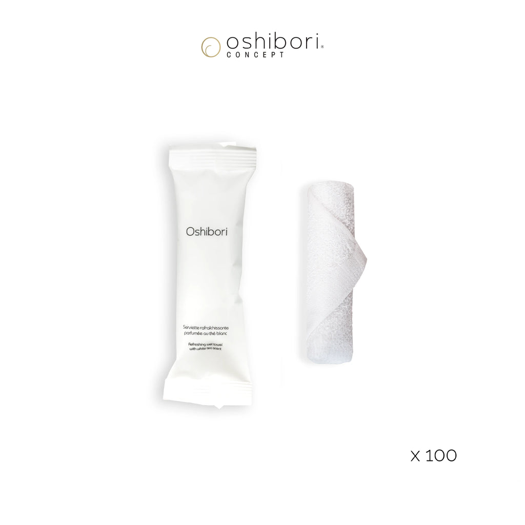 Refreshing Oshibori - 6 grams - White (100 count)