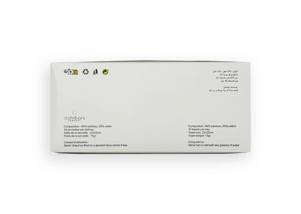 Plateau de 10 Oshibori