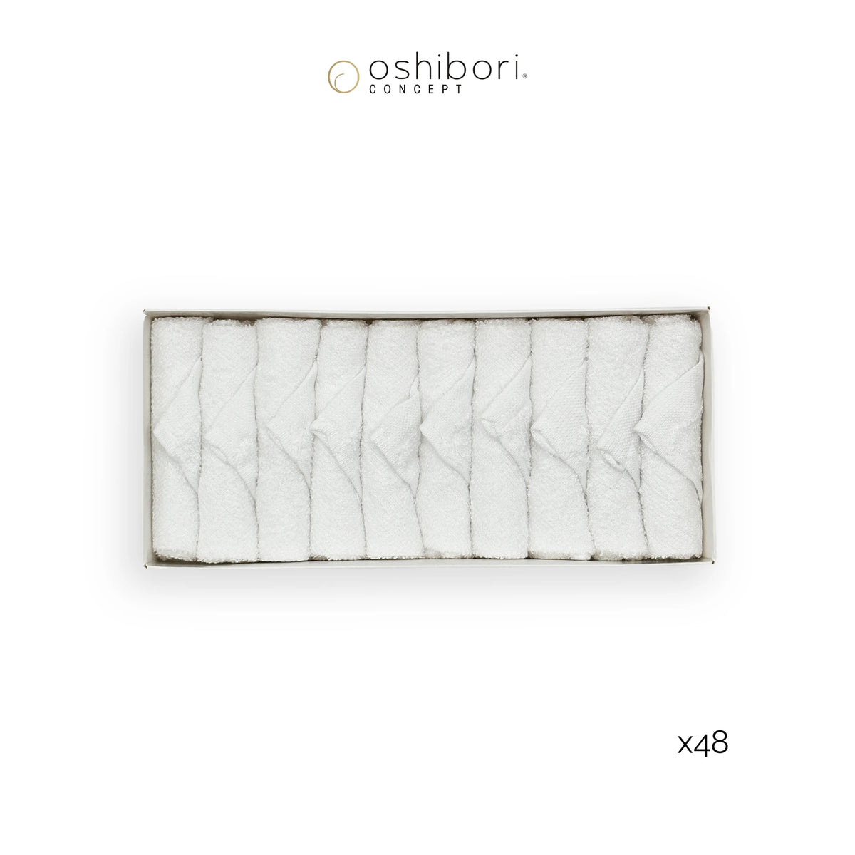 Tray of 10 Oshibori
