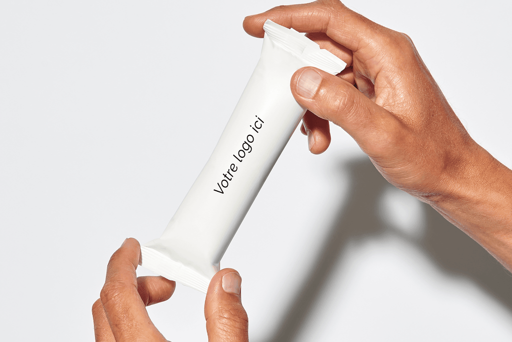 Échantillon Oshibori rafraichissant personnalisable - Oshibori Concept